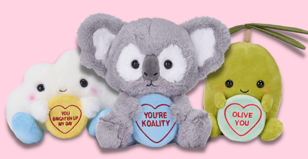 Free Giveaway: Love Hearts Valentine's Soft Toy