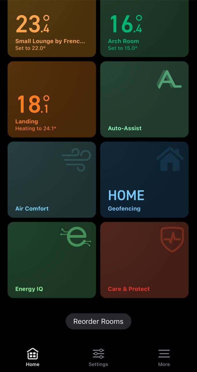 Home temperature controls