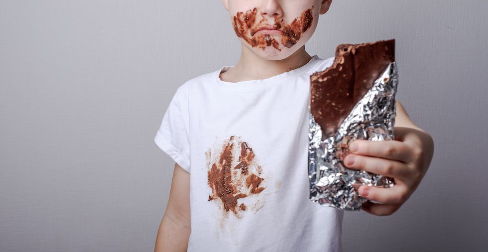 How To Get Chocolate Out Of Clothes (Without Ruining Them!)