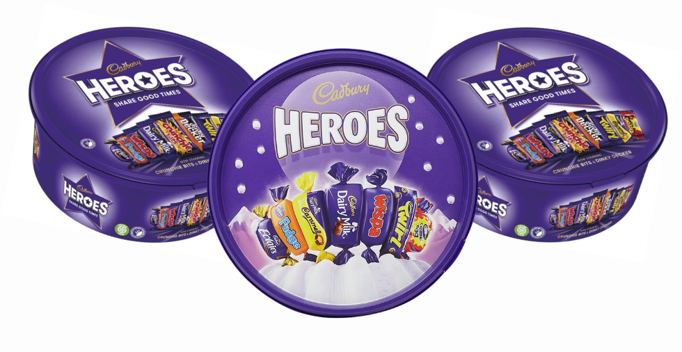 Free Giveaway: Cadbury Heroes Chocolate Tub