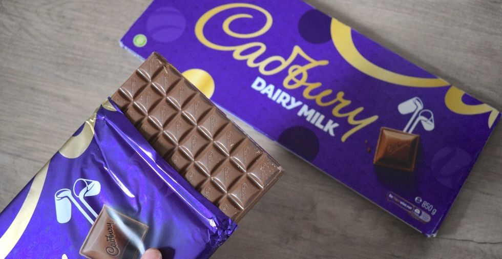 Free Giveaway: Giant Cadbury Dairy Milk Chocolate Bar