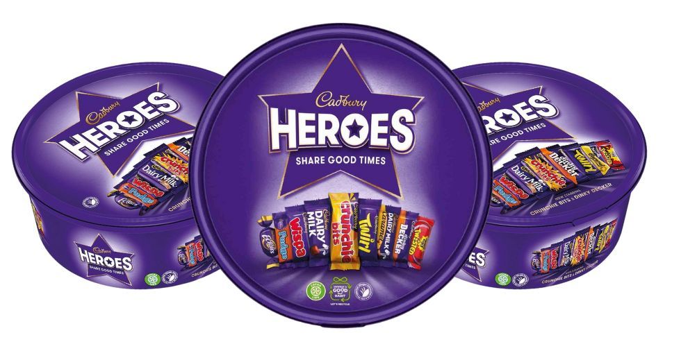 Free Giveaway: Cadbury Heroes Chocolate Tub