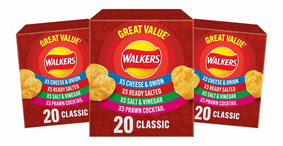 Free Giveaway: Walkers Classic Variety Multipack Crisps Box