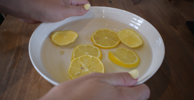 microwave cleaning