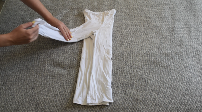 Long sleeve folding 2