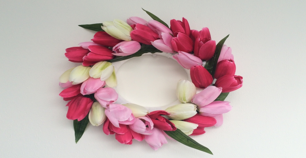 How to: Make a Tulip Wreath