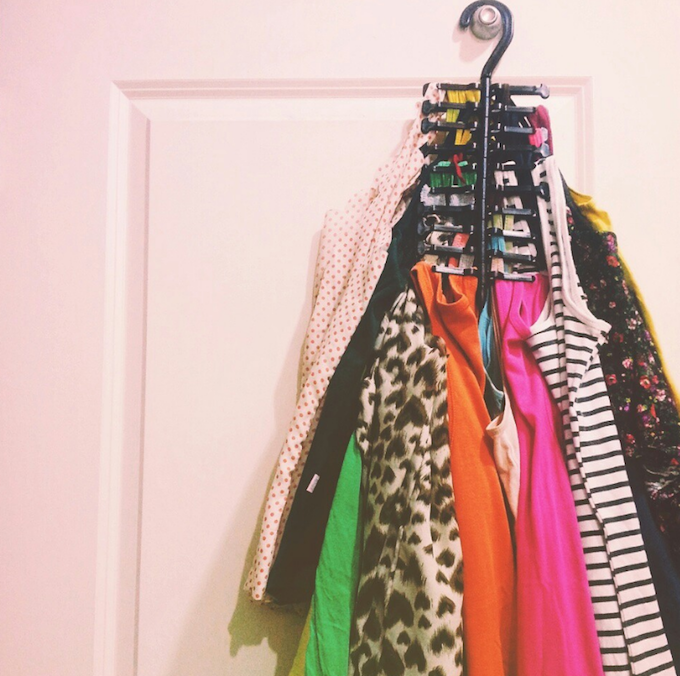 tie hanger storage solution