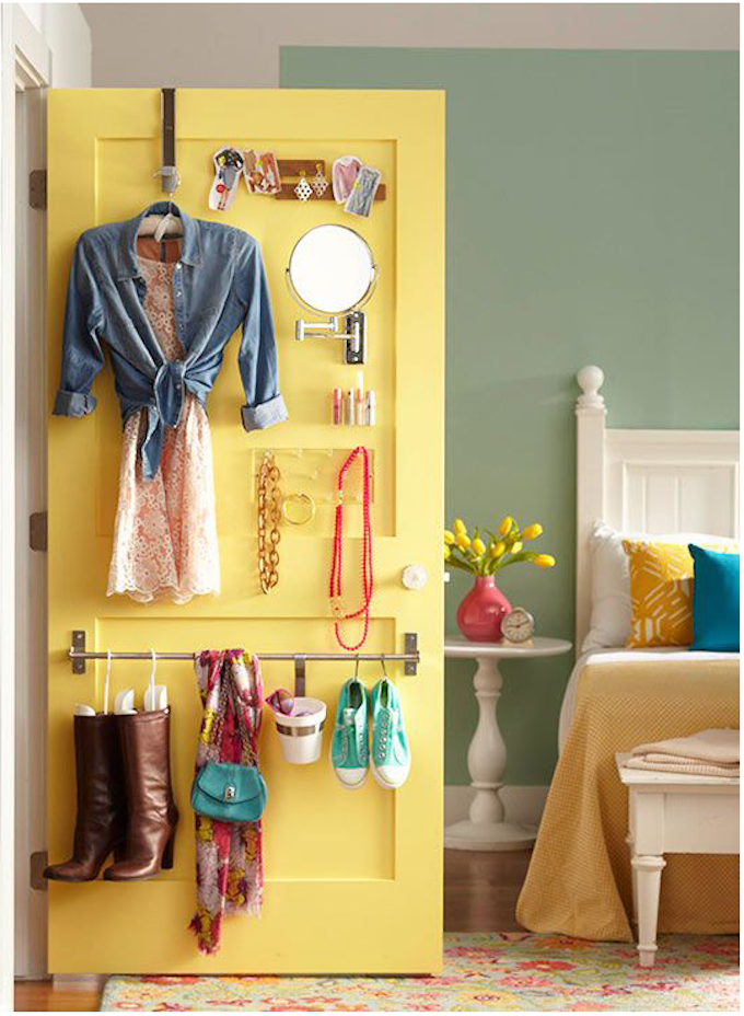 hang shoes rail wardrobe