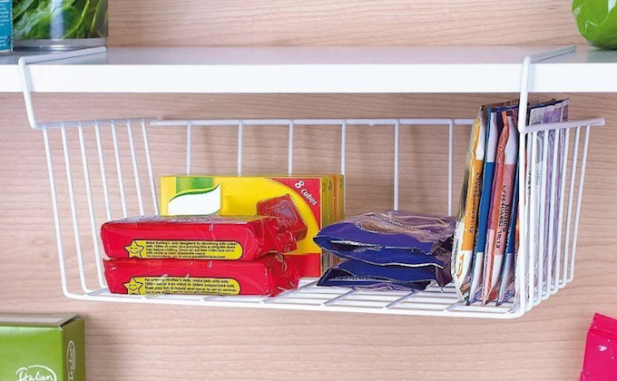 under shelf storage rack