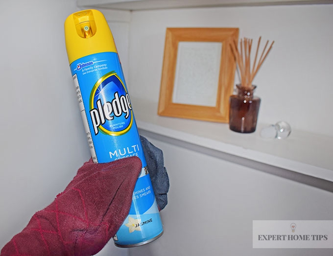 Cleaning with a sock