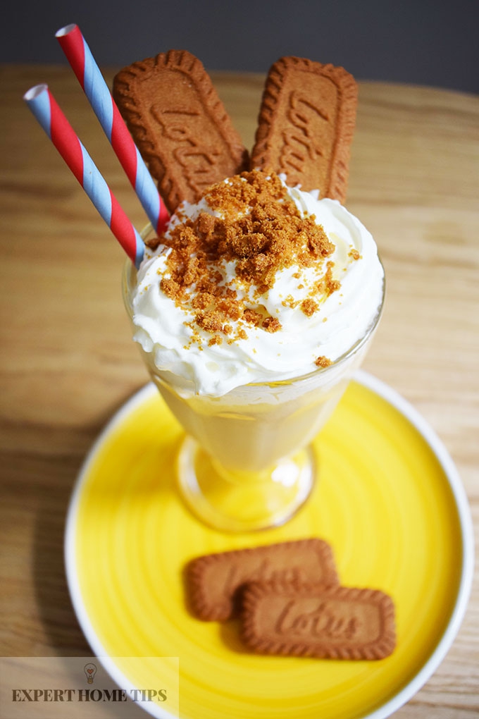 Biscoff Party Milkshake, made in a NutriBullet