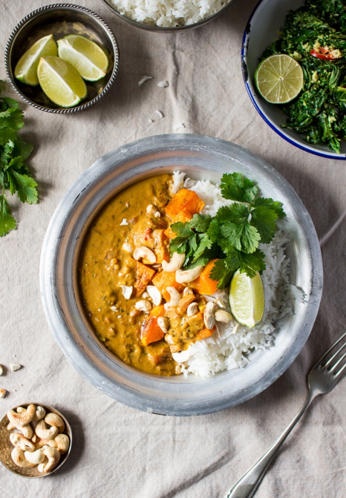 pumpkin coconut curry