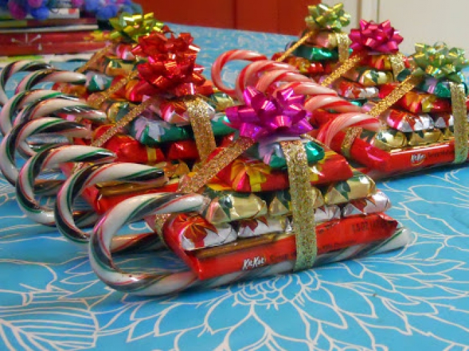 DIY Christmas Gifts Sweet Sleighs