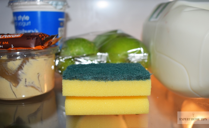 sponge to absorb odours