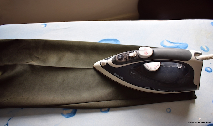 ironing tailored trousers