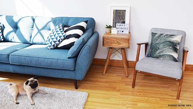 living room storage side table