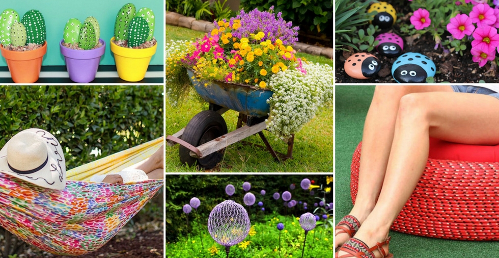 14 Easy & Cheap Ideas That'll TRANSFORM Your Garden