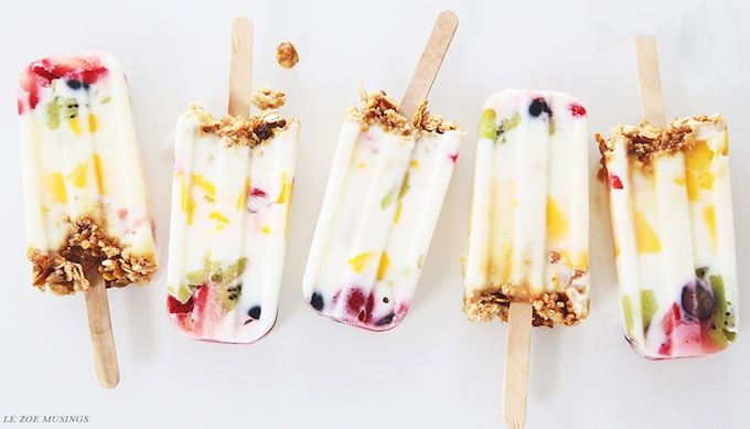 yoghurt healthy popsicle recipe