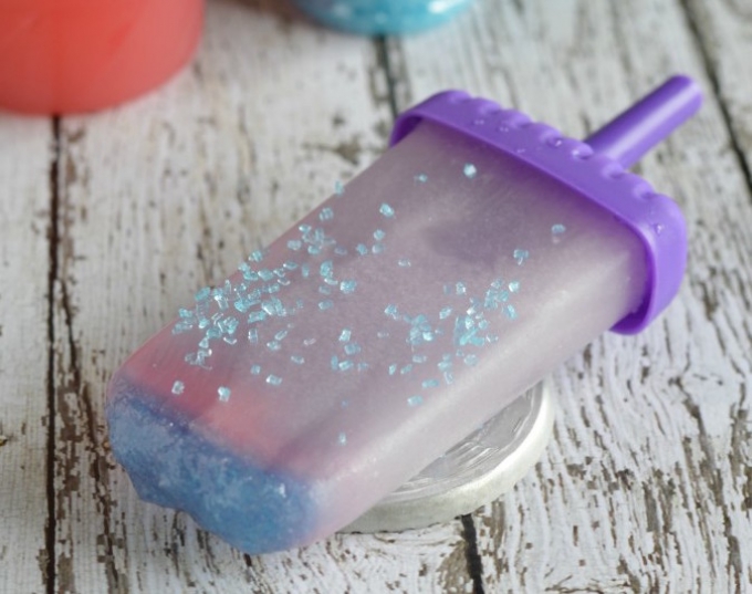 frozen inspired kids ice pop recipe