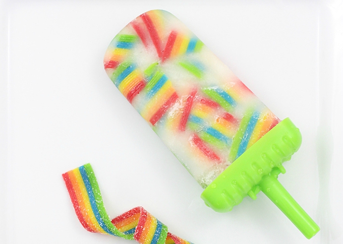 Kids sweetie ice lolly recipe