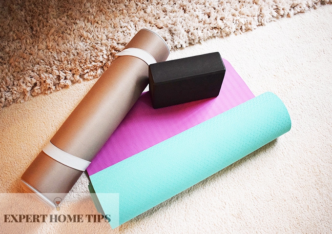 how to clean a yoga mat