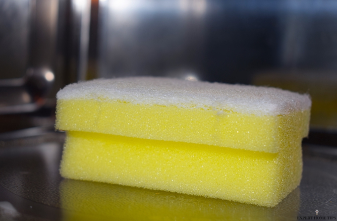 microwaving a sponge