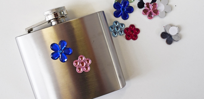 how to customise your hipflask