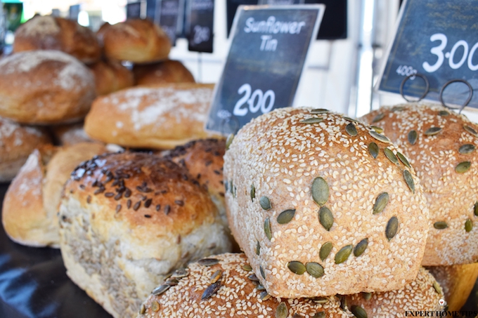 fresh bread from market