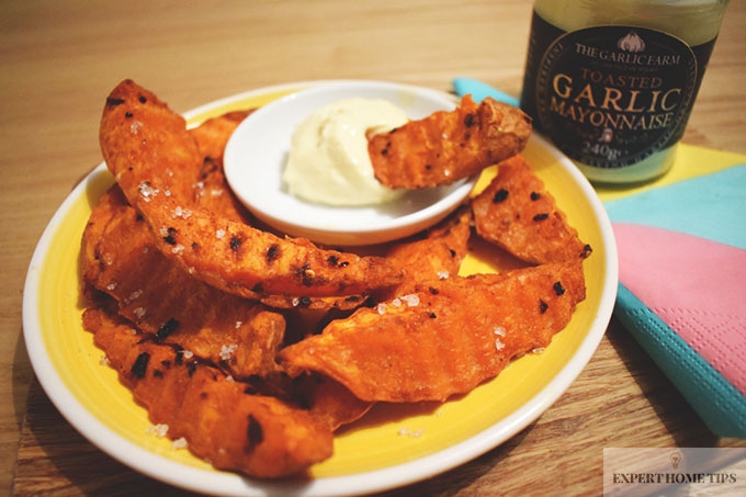 sweet potato wedges recipe