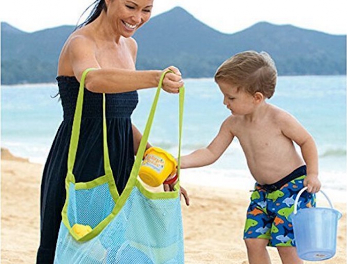 MESH BEACH BAG