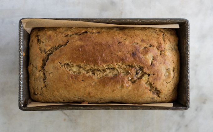 ONE BOWL BANANA BREAD RECIPE