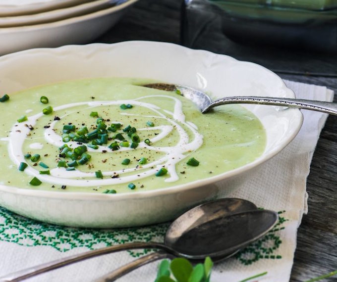 leek and potato soup recipe