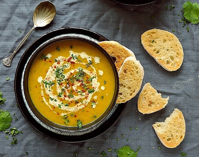 carrot & coriander soup recipe roundup