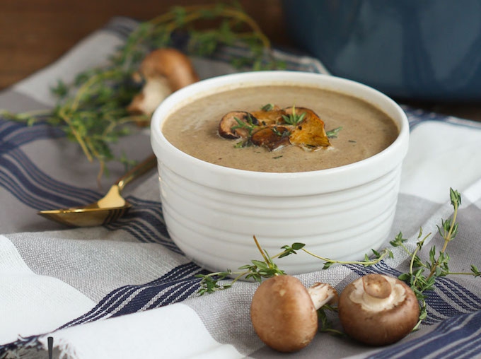 homemade cream of mushroom soup recipe