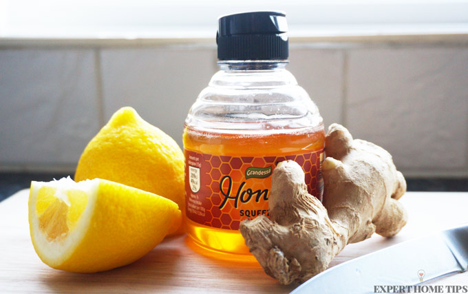 ginger honey lemon facemask