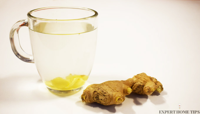 raw ginger tea