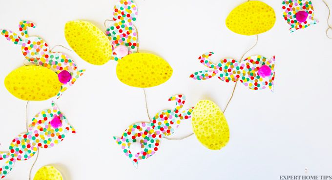 easter bunting diy