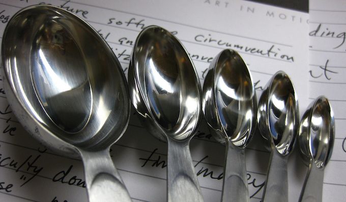 measuring spoons