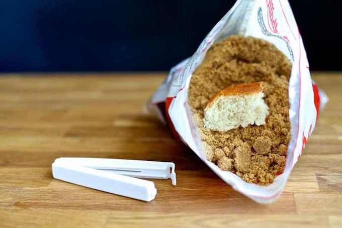 soften brown sugar with bread