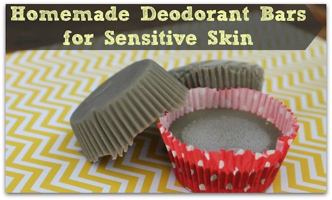 deodorant bars sensitive skin