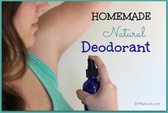 spray deodorant recipe DIY