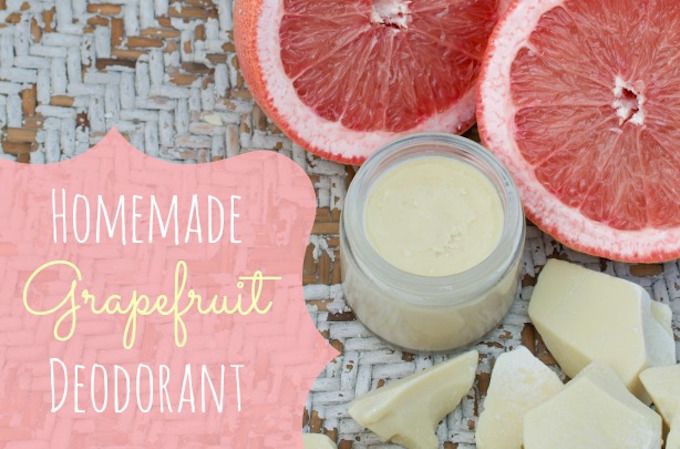  deodorant recipe grapefruit