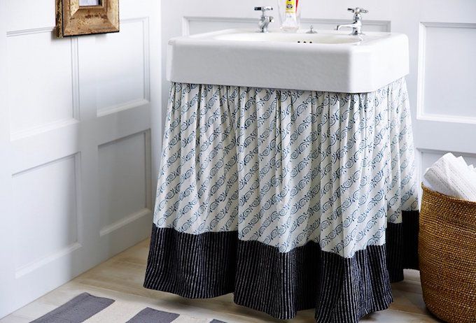 sink pedestal cover