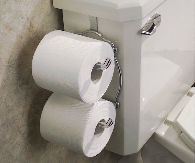 toilet roll holder bathroom storage