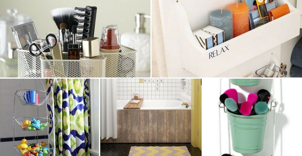 23 Brilliant Bathroom Storage Ideas To Solve ALL Your Clutter Problems