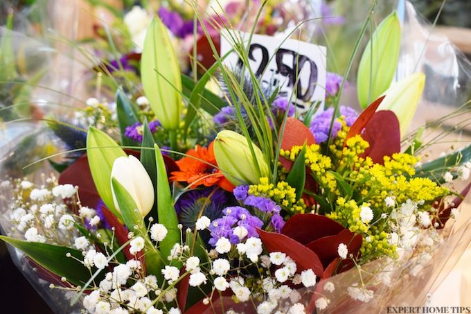 store flowers in fridge