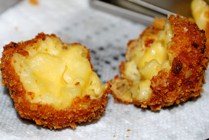 mac & cheese balls