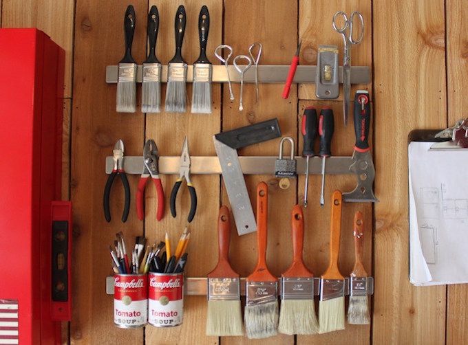 DIY tool storage