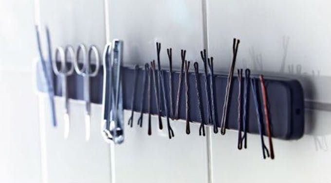 magnetic knife rack bathroom