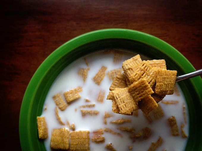 dairy free milk cereal